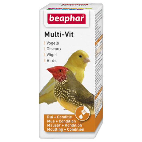 Beaphar Multi-Vit Vogels 20 ml.