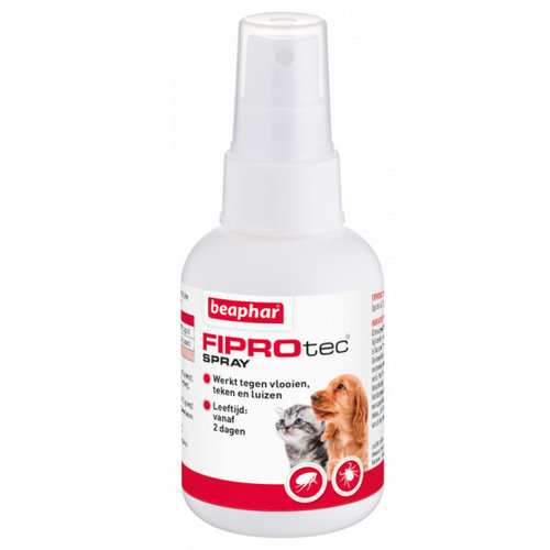 Beaphar FiproTec Spray Hond/Kat 100 ml.