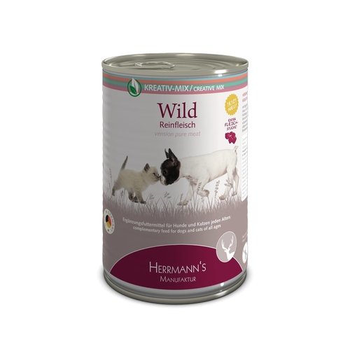 Herrmanns Bio Hond & Kat Herrmanns Puur Wild 400 gr.