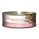 Applaws Hond & Kat Applaws Blik Cat Tuna Fillet & Prawn 156 gr.