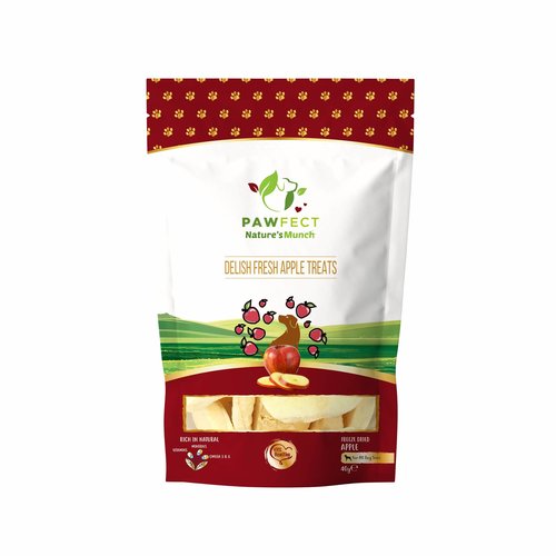 Pawfect Pawfect Natures Munch Dog Treats Apple 40 gr.