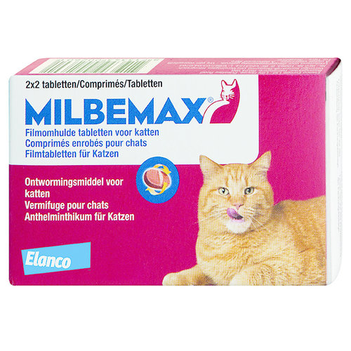 Milbemax Milbemax Kat Groot 4 tabl. 4 tab.