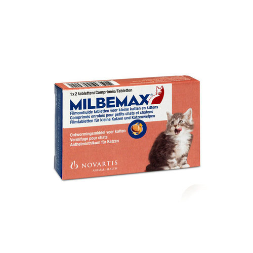 Milbemax Milbemax Kleine Kat & Kittens 2 tab.