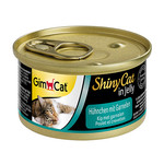 Shiny Cat ShinyCat Blik Kip met Garnalen 70 gr.