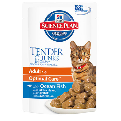 Hills Hills Feline Pouch Ocean Fish 85 gr.