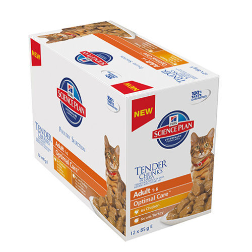 Hills Hills Feline Pouch MP Adult Poultry 12x85 gr.