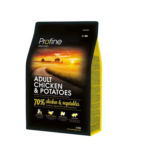 Profine PF Adult Chicken & Potatoes 3 kg.