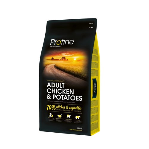 Profine PF Adult Chicken & Potatoes 15 kg.