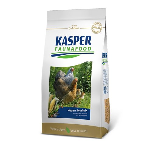 Kasper Fauna Food Goldline Kippen Smulmix KF 600 gr.