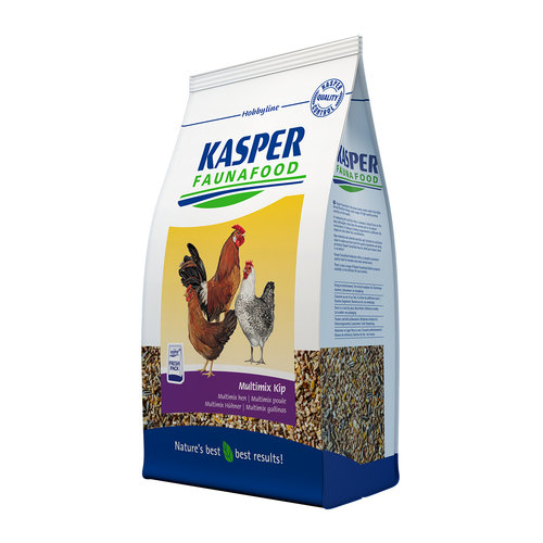 Kasper Fauna Food Hobbyline Multimix Kip 4 kg.