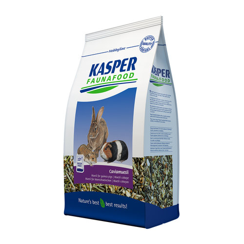 Kasper Fauna Food Hobbyline Caviamuesli 2,5 kg.