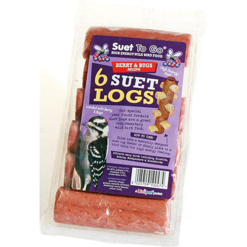 Suet To Go STG Vetstaven Bessen & Insecten 6x90 gr.