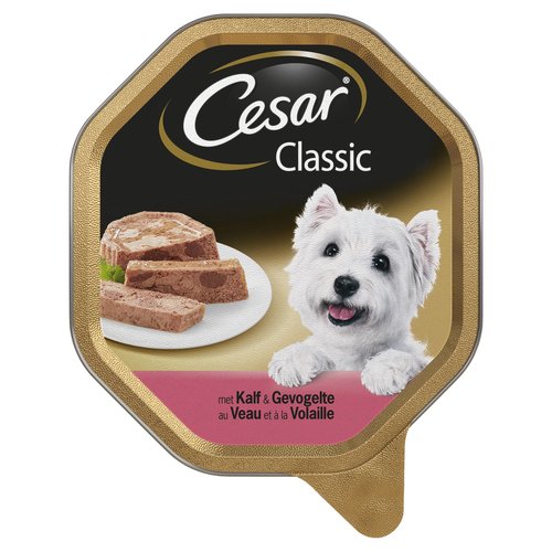 Cesar Cesar Classic Kalf Gev. in saus 150 gr.