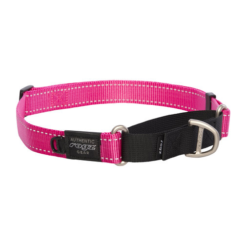 Rogz Beltz Utility Control Web Halsband XL Roze 1 st. Extra Large