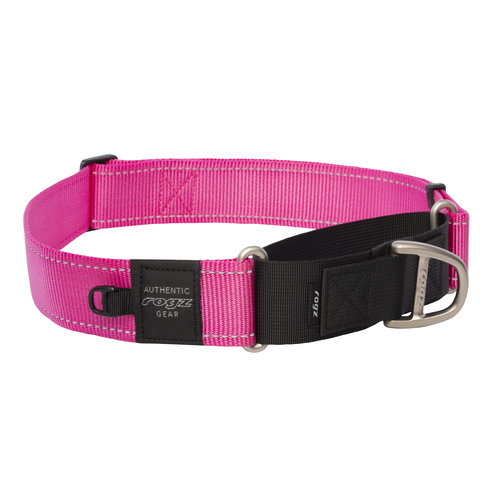 Rogz Beltz Utility Control Web Halsband XXL Roze 1 st. Extra Extra Large