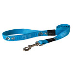 Rogz Beltz Fancy Dress LangeLijn XL Turq Paw 1 st. Extra Large