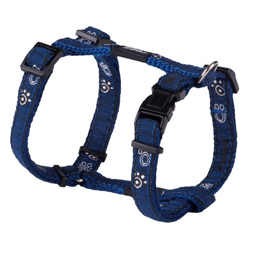 Rogz Beltz Fancy Dress Tuig S Navy Paw 1 st. Small