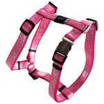 Rogz Beltz Lapz Trendy Tuig M Pink Bones  1 st. Medium