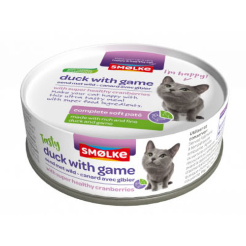 Smolke Smolke Soft Paté Kat Eend 80 gr.