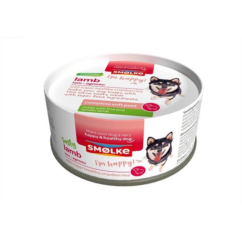 Smolke Smolke Soft Paté Hond Lam 125 gr.