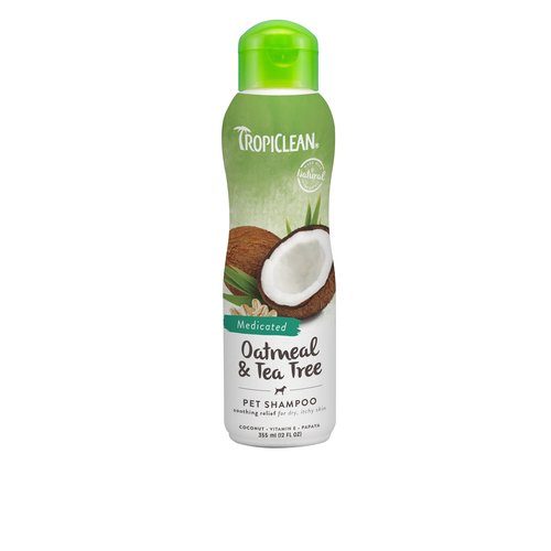 TROPICLEAN TropiClean Oatmeal & Tea Tree Shampoo 355 ml.