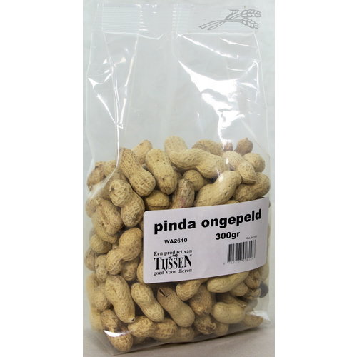 Tijssen goed voor dieren Pinda Ongepeld [dop] 300 gr.