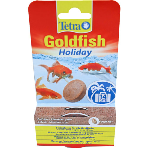 Tetra voeders Tetra Goldfish Holiday voer, 2x12 gram.