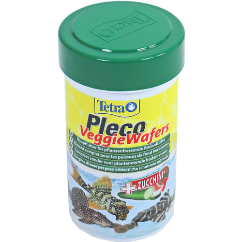 Tetra voeders Tetra Pleco Veggie Wafers, 100 ml.