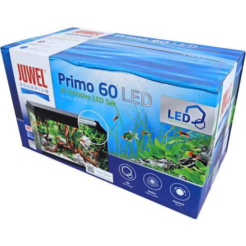 Juwel Juwel aquarium Primo 60 met filter, zwart.