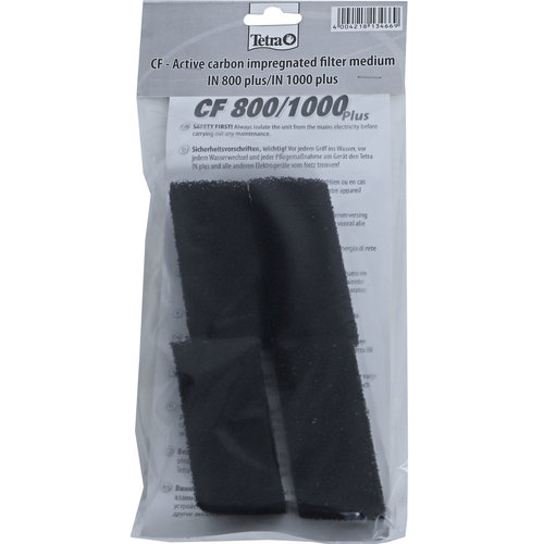 Tetra techniek Tetra koolpatroon IN800 plus/IN1000 plus zak a 4 stuks.