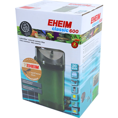 Eheim Eheim filter Classic 600, zonder filtermassa.