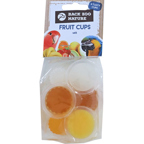 Back Zoo Nature Back Zoo Nature fruitcup mix, zak a 6 stuks.