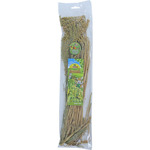 JR Farm JR Farm knaagdier zomer-oogst, 80 gram. 12891