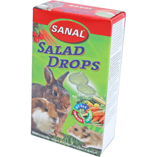 Sanal Sanal knaagdier salad drops, 45 gram.