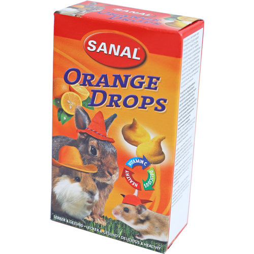 Sanal Sanal knaagdier orange drops, 45 gram.