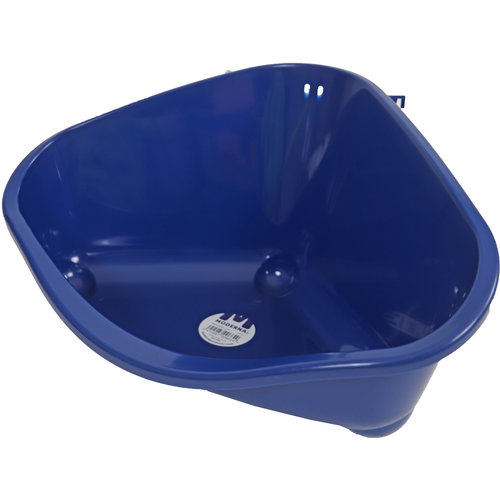 Moderna Moderna knaagdier-/kittentoilet met haak plastic blue berry, large.