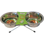 Boon dinner-set, inclusief 2 RVS bakken Ø 21 cm.