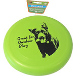 Boon hondenspeelgoed drijvend frisbee groen, Ø 23 cm.