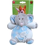 Boon hondenspeelgoed pluche olifant, 15 cm met piep.