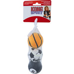 Kong Kong hond Sport 3 sportballen, medium net a 3 stuks.