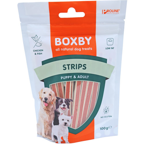 Proline Proline Boxby strips, 100 gram.