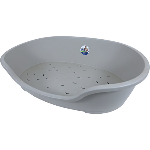 Moderna Moderna plastic hondenmand warmgrijs, 110/123 cm.