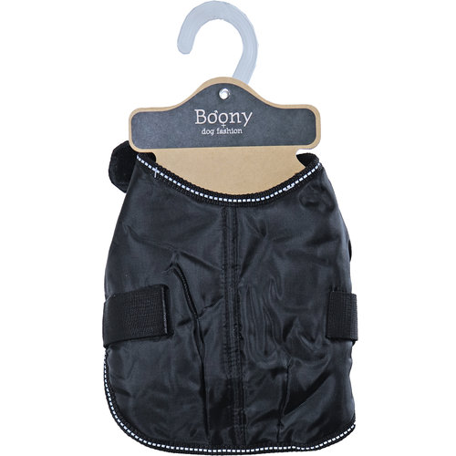 Boony Dog Fashion Boony Dog fashion hondenjas basic waterproof zwart, 20 cm.