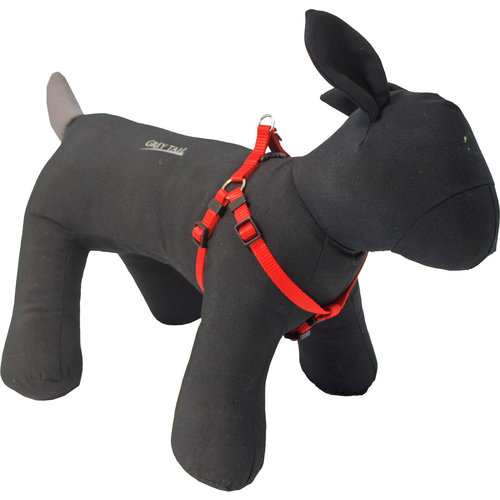 Boon Boon Dog fashion BH-tuig nylon 10 mm x H25-B35 cm, rood.