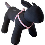Boon Dog fashion Boon Dog fashion nylon/PVC BH-tuig 10 mm x 35-45 cm, Caledonia roze.