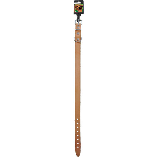Boon Dog fashion Boon Dog fashion halsband, 22 mm/60 cm, naturel.