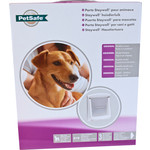 PetSafe PetSafe medium huisdierendeur 740, wit/transparant.