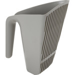 Moderna Moderna kattenbakschep plastic Scoop &amp; Sift, warmgrijs.