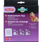 PetSafe PetSafe flap met magneet voor kattendeur 715/730/737, transparant.