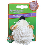 Boon kattenspeelgoed op kaart egel met catnip, 9 cm.